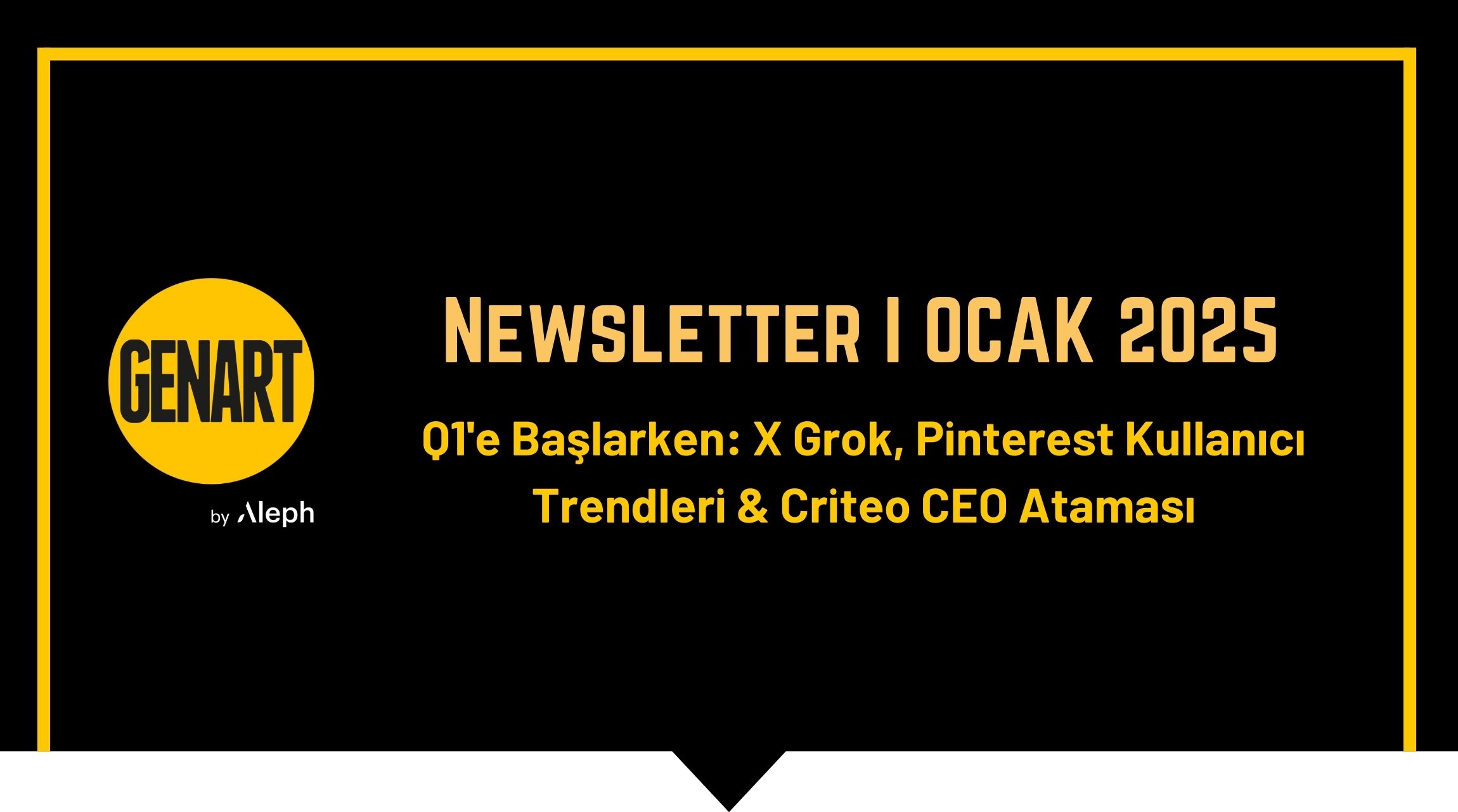 Genart Newsletter Ocak